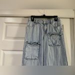 RSQ  Women's Wide Leg Denim Cargo Jeans Size 26 Photo 3