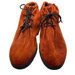 Harbor Town of Maine‎ Burnt Orange Gathered Top Mocassin Slip On Vintage 8.5M Size 8.5 Photo 1