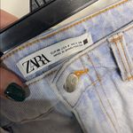ZARA  WOMENS HIGH WAIST JEAN SHORTS 6 Photo 2