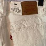 Levi's NWT 501 Original Cropped High Rise White Jeans Button Fly Women's 25 X 26 Photo 7
