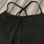 Tek Gear  Black Tank Top Sports Bra DryTek Flowy Top Size Medium EUC #4882 Photo 2