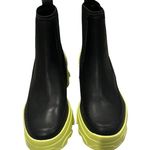 Sorel NWOT,  Brex Waterproof Chelsea Boot, Black/Green, Sz 8 Photo 6