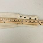 Chaser Womens Thermal Sweater Top Ivory Long Sleeve Button Cuff Ribbed S Photo 5