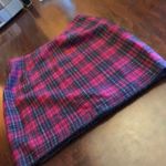 Eddie Bauer Plaid Skirt in Red and Black Photo 0