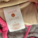 Shade & Shore  size large pink swim top Photo 1