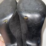 BCBGMAXAZRIA Paris Black Studded Rose Appliqué Stiletto Heels Photo 7