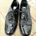 Saks 5th Avenue Saks Fifth Avenue Black Patent Leather Loafers Size 8 Photo 0