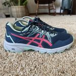 ASICS Gel-Venture 8 Trail Running Shoes Sneakers Women's Size 11 Blue Pink Photo 1