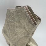 DOLCE VITA Nestly Boots Size 6.5 Gold Metallic Western Cowgirl Cowboy Suede NEW Photo 6