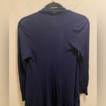 Dreamers  Navy Blue Open Front Cardigan Size Small Photo 2