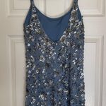 Mac Duggal FLORAL EMBELLISHED SCOOP NECK EVENING GOWN Photo 8