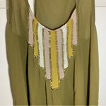 Staring At Stars  Green Sheer Beaded Accent Tank size XS Photo 4
