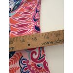 Jean Pierre Klifa Dress Size Small Pink Groovy Beach Resort Shift Midi Stretch Photo 8