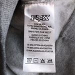Fox Racing Women’s Gray Lime Green “FOX” Raglan Fleece Lined Sweatshirt Photo 8