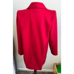 International Scene Vintage Pure Wool Cherry Red Coat Size 7/8 Photo 4