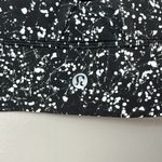 Lululemon  Energy Bra Sz:8 Mini Splatter White Black NWOT Photo 2