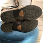 Crown Over The Knee Boots vtge Steampunk Caramel Brown genuine Leather Size 6 5 Photo 6