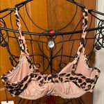 Shade & Shore 🐆🐆🐆BOGOHO 🐆🐆🐆Leopard Print Women's Bralette/Swim Top-34C Photo 2