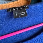 Theory  Raffina Lofty Cashmere Blue Sweater Small Photo 4