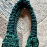Handmade Macrame Bag Green Photo 4