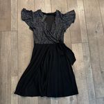 Tiana B NWT Ity Wrap Glitter Combo Dress Photo 7