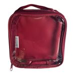 EzPacking Extra Small Cube Maroon Clear Travel Organizer Red Photo 0