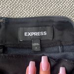 EXPRESS Faux Leather Black Mini Skirt Photo 2
