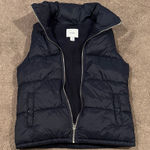 Old Navy  Navy Blue Puffer Vest SIZE XS Photo 0