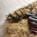 Handmade  Boho purse/tote bag featuring mixed materials and embellishments Photo 14