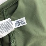 Aerie  Bikini Top Wrap Halter Scoop Green L Photo 4