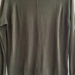 ZARA Knit Green Sweater, High-Low Sweater, Dark Green Sweater, Fall Knits Photo 13