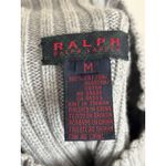 Vintage Y2K Ralph Ralph Lauren RRL Textured Knit Mock Neck Sweater Gray Preppy Size M Photo 1