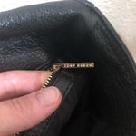 Tory Burch  Thea Round Tote Black Leather Shoulder Bag Photo 9