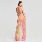 Retrofête NWOT RETROFETE Zion Dress In Tropical Palm Print ( S )‎ Photo 1