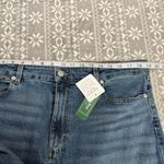 L.L. Bean 207 Vintage High Rise Boyfriend Jeans Faded Indigo Size 18 Medium Tall Blue Photo 9