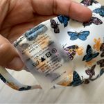 Zazi Swim Butterfly Print Triangle Bikini Top White (XSmall) summer beach Size XS Photo 3