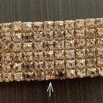 Crystal diamanté jewelry earrings Bracelet Set Silver Photo 7