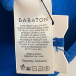 Babaton NWT  Carlotta Ribbed Crop Tank Top in Mazarine Blue Photo 4