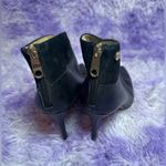 Louise et Cie  Lydie Black Leather High Heel Pointed Classic Pumps Sexy Booties Photo 2