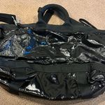 LeSportsac  Black Shiny Double Strap Overnight Bag Photo 3