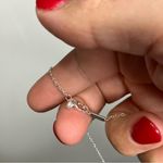 Pandora  sparkling heart halo pendant necklace sterling silver women’s luxury‎ Photo 7