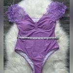 SheIn NWOT Plus Butterfly Appliques Ruched One Piece Swimsuit Photo 10