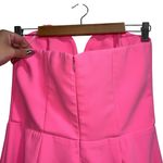 Amanda Uprichard  x Revolve Cherri Strapless Maxi Gown In Shocking Pink Photo 7