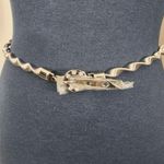 Silver Swirl Spring Stretch Fashion Belt Photo 1