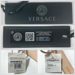 Versace NWT Medusa Tonal Buckle Leather Belt in Pink DCDD442DVTFN Photo 11