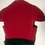 Black Halo Colorblock Scoop neck size 4 midi Sheath dress Nwt career Photo 3