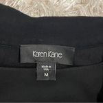Karen Kane Black Jacket With Sheer Liner Size Medium Photo 3