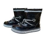 Akira AZALEA WANG TAKE ME AWAY FLAT BOOTIE IN BLACK Rhinestone Boots Fashion Glitter 8 Photo 3