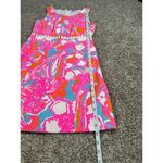 Lilly Pulitzer  Iggy Shorely Blue Feeling Tanked Cut Out Shift Pique Dress 2 Photo 9