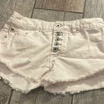 Free People  distressed denim shorts Photo 0
